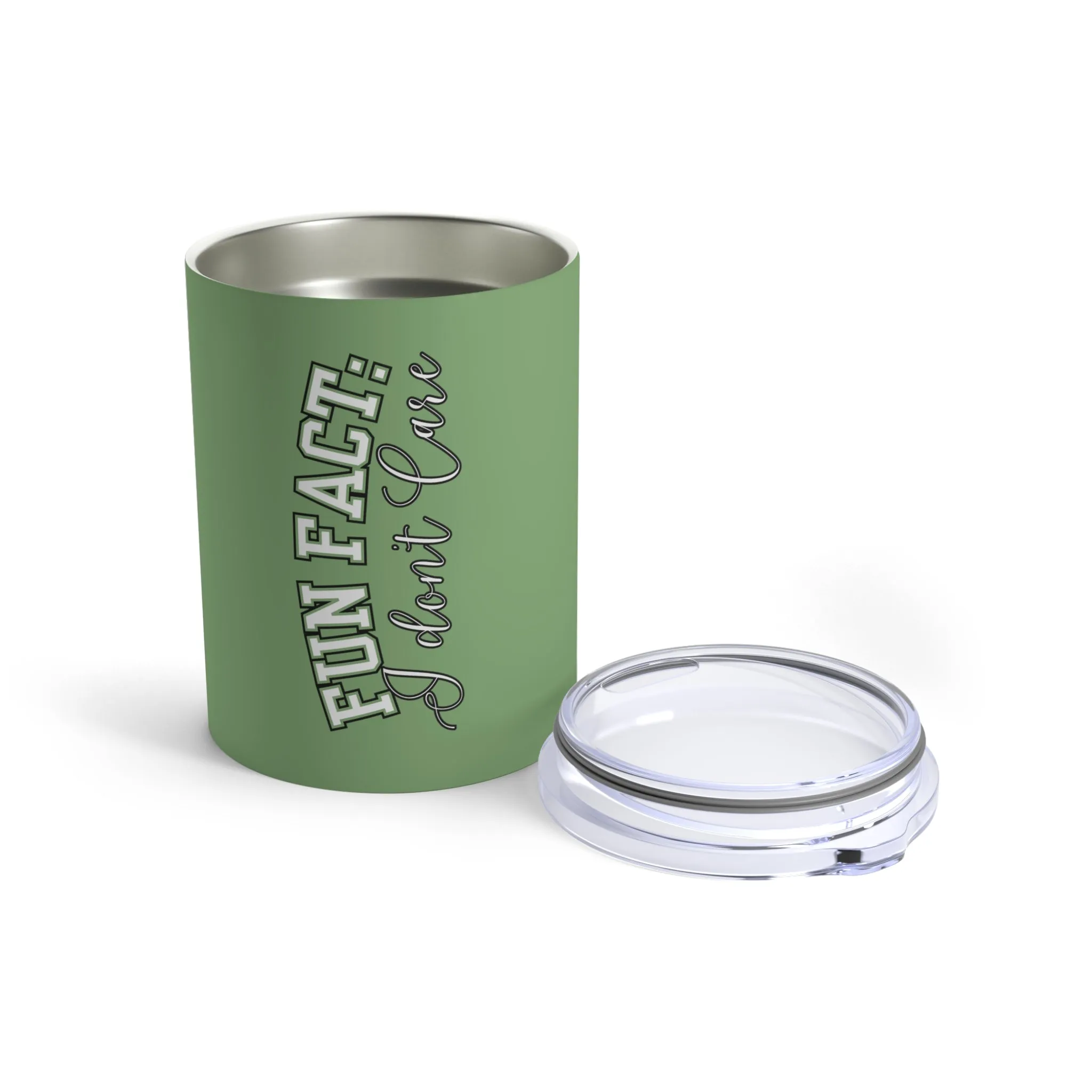 Fun Fact: I Don't Care 10oz Stainless Tumbler