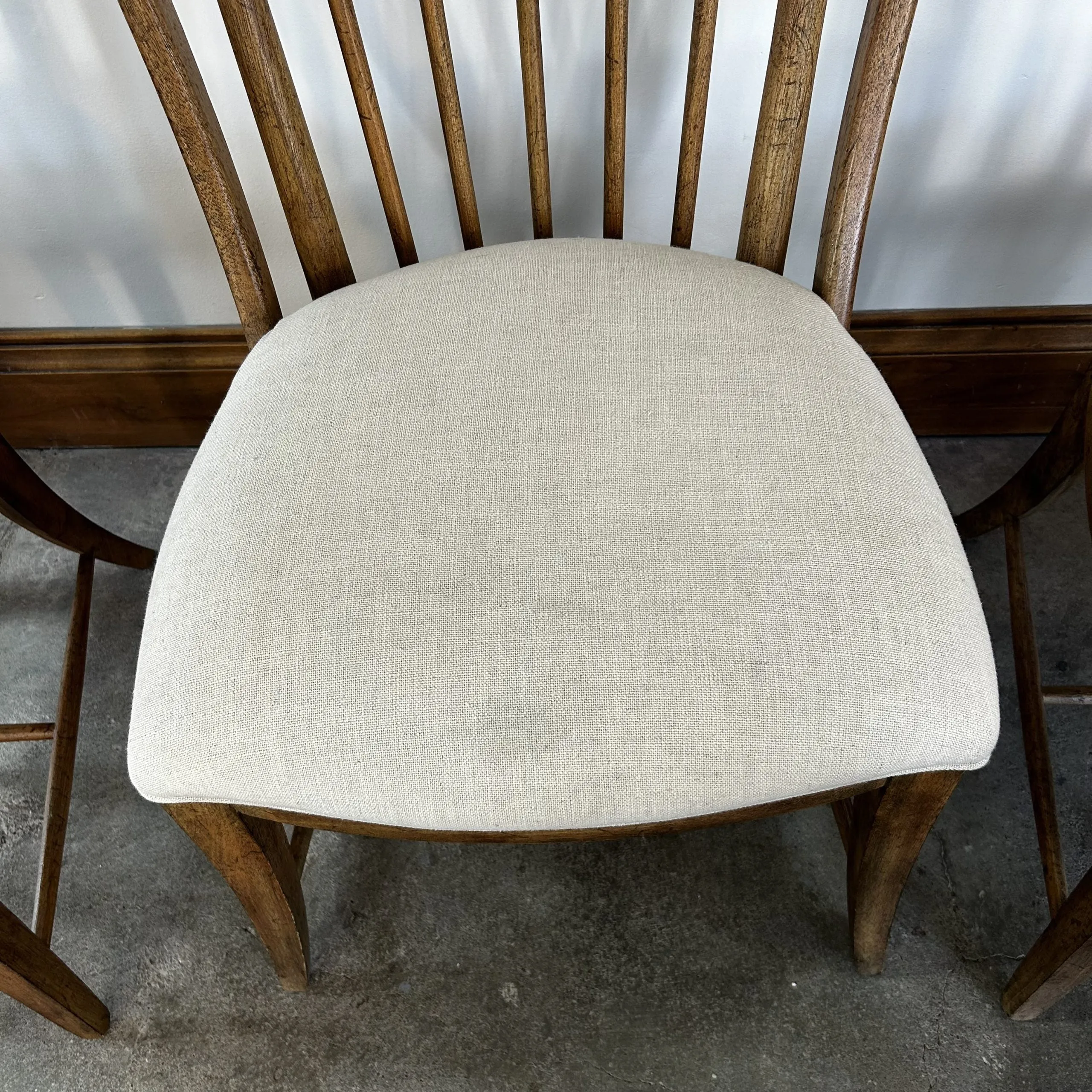 Hooker Furniture Sanctuary Tall Dining Chairs, Set of Six, Two Captain’s Chairs, Two Standard