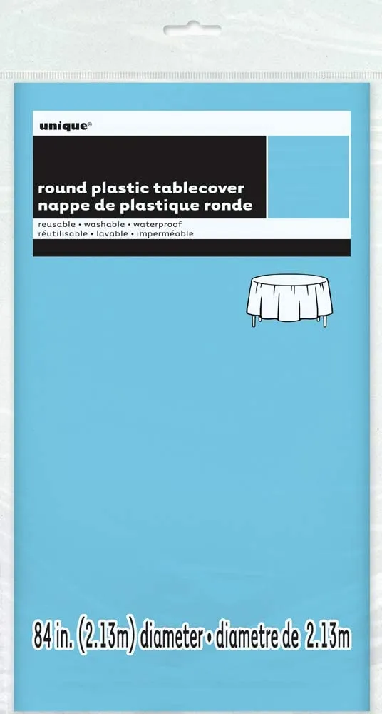 Tablecover Round - Pale Blue