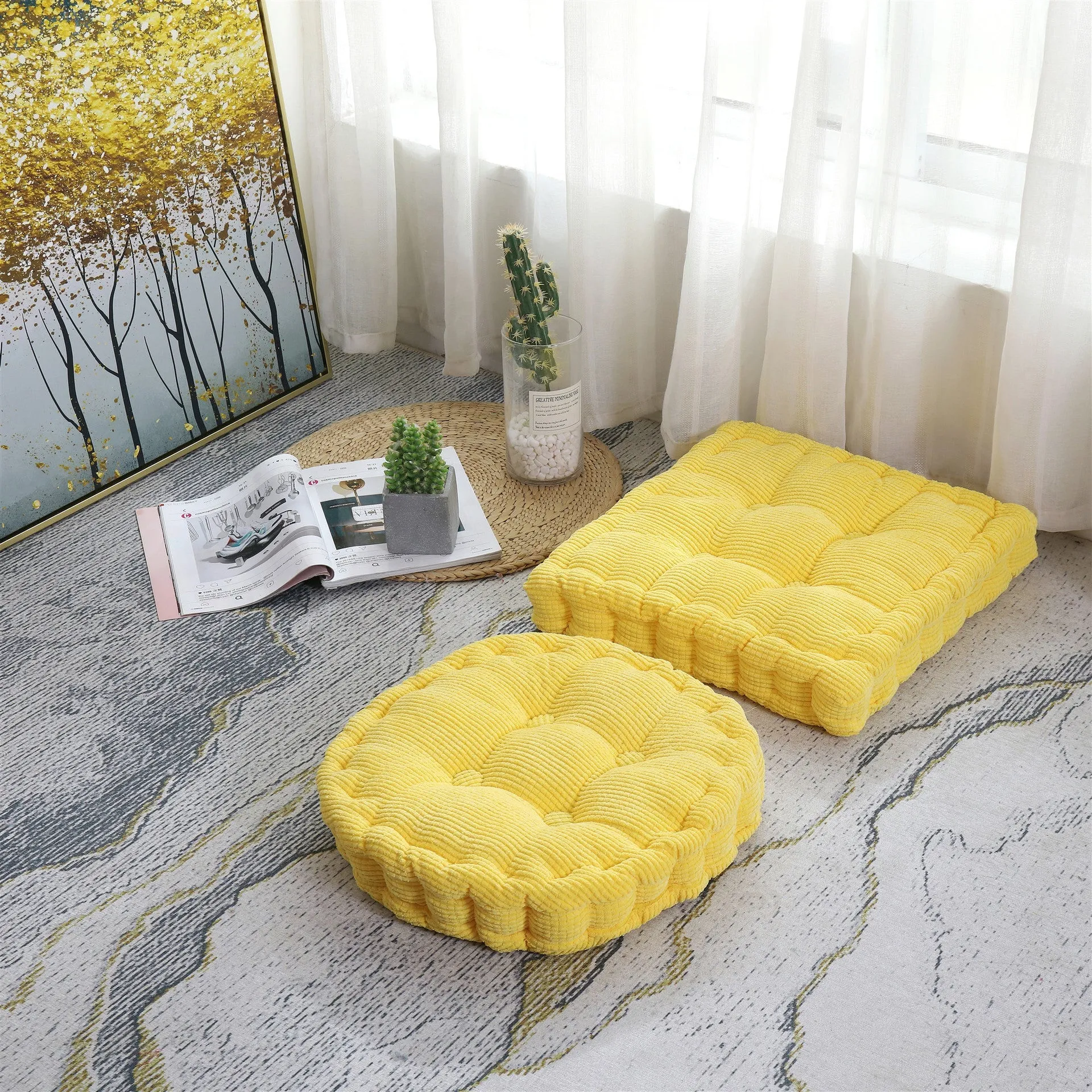 Thickened Cotton Soft Dining Room Chair Cushions